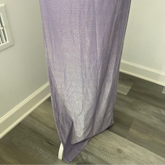 Bronx and Banco Amara Lilac Cut Out Gown L - Picture 13 of 15